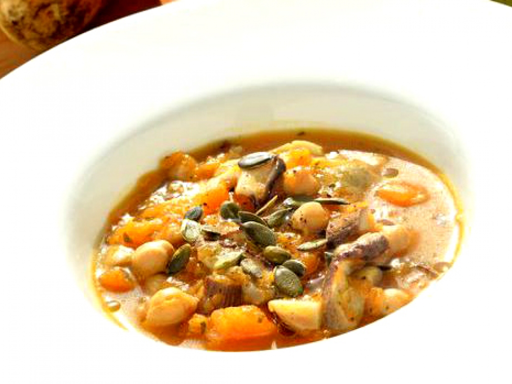 MİNESTRA Dİ ZUCCA { BALKABAĞI ÇORBASI}